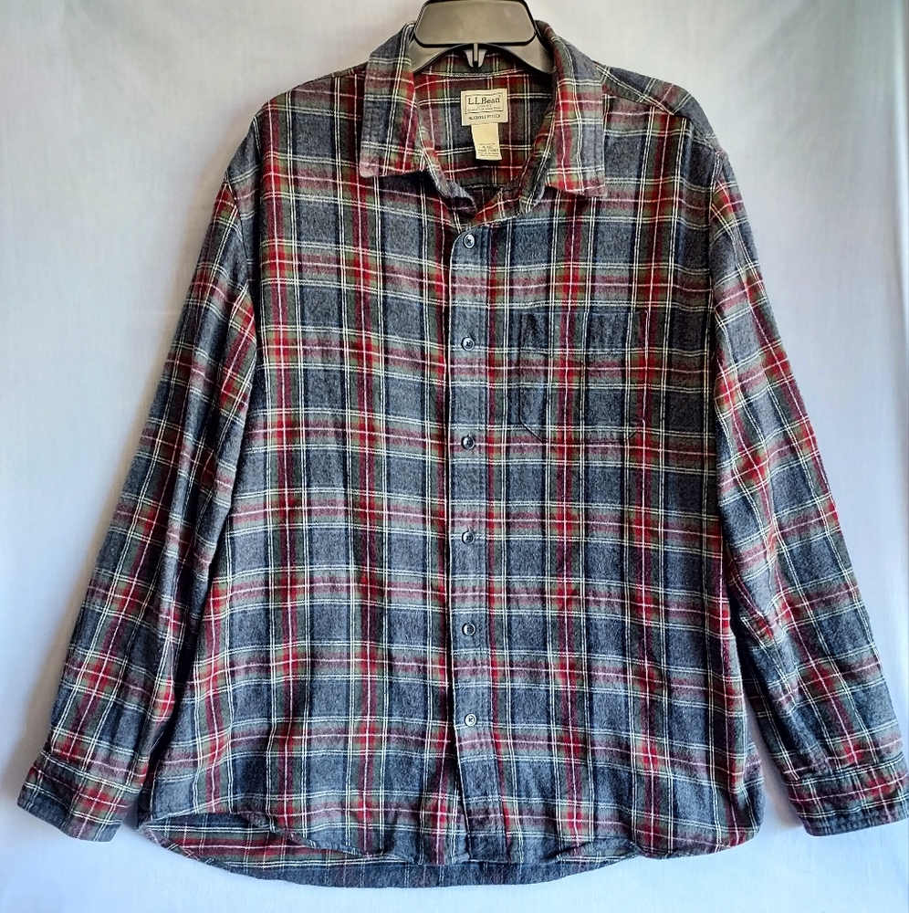 LL Bean flannel shirt‎